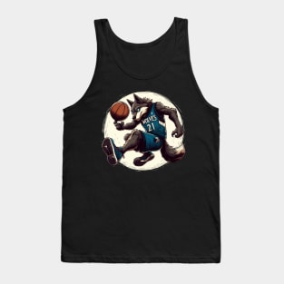 Minnesota Timberwolves 21 Wolf Number Tank Top